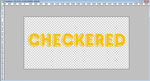 Creation of Checkered: Step 7